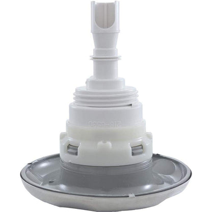 Waterway Plastics Jet Intl, WW Poly Storm, 4" fd, Dir, Scalloped, SS/Gry, THD