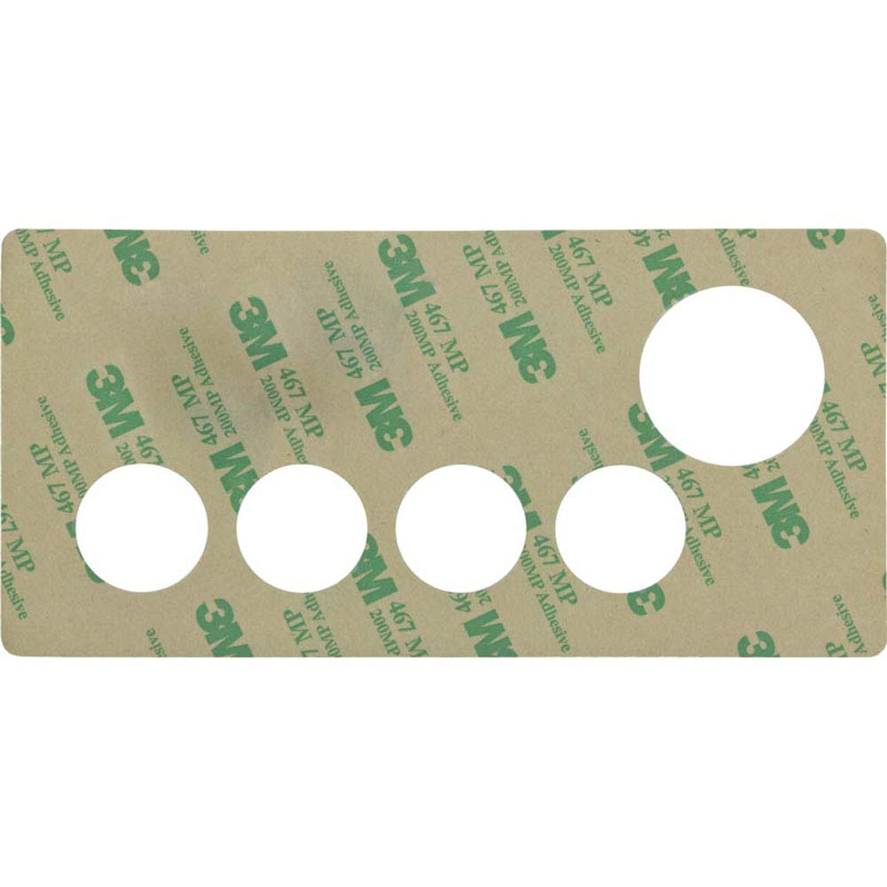Tecmark Label Faceplate 4 Button Sc 30202BM