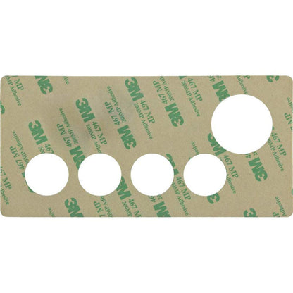 Tecmark Label Faceplate 4 Button Sc 30202BM