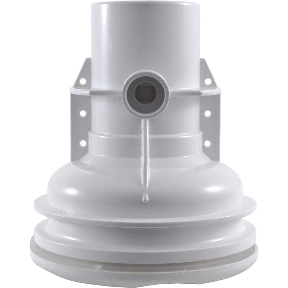 Waterway Plastics Jet Cmplt, WW Old Faithful, 4-3/4"hs, 175gpm, Scal, Wht, Str Body