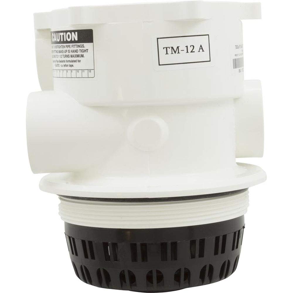 Body Assembly, Praher TM-12-A Valve, 1-1/2", White