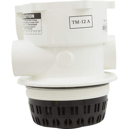 Body Assembly, Praher TM-12-A Valve, 1-1/2", White