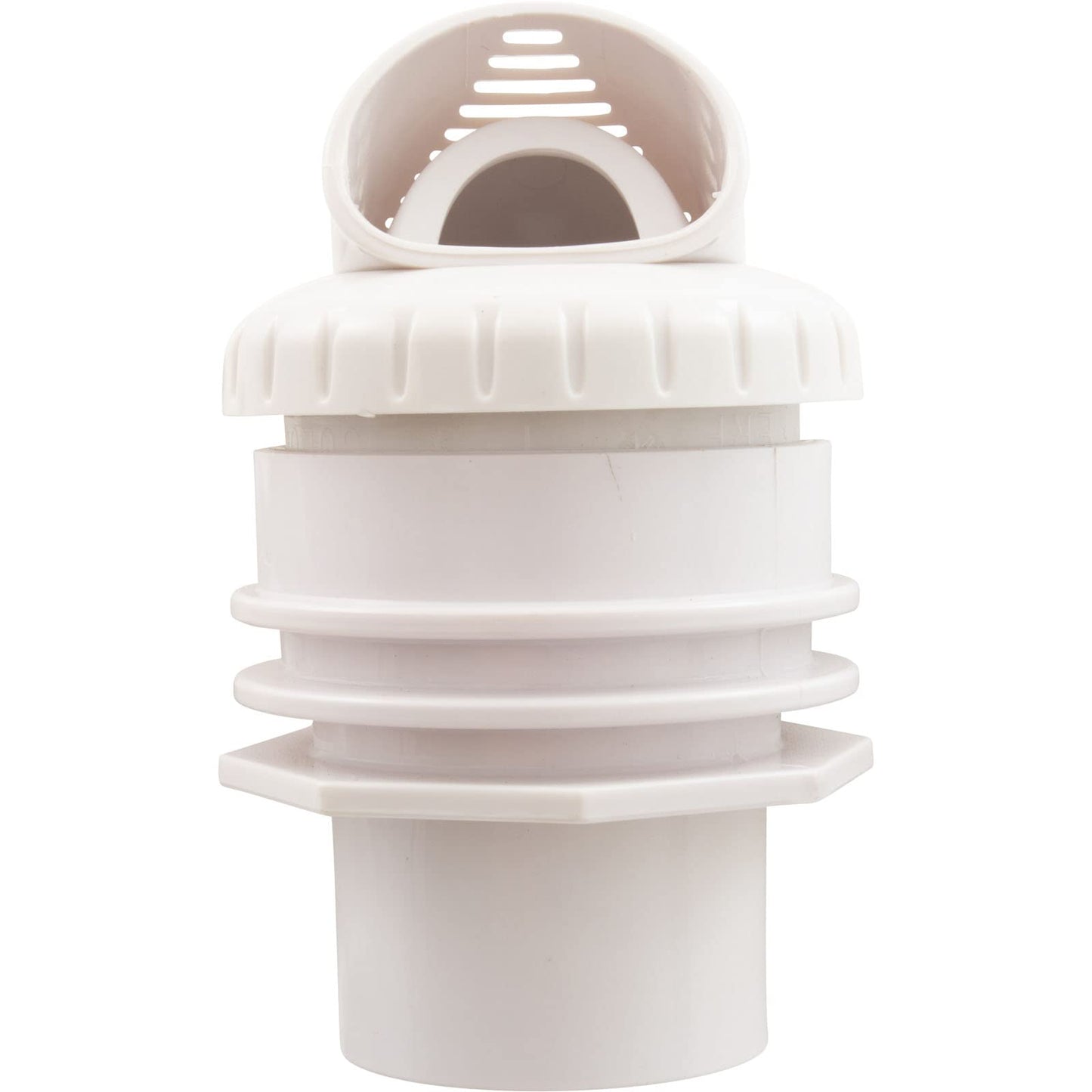 Inlet Fitting, Infusion Venturi, 1-1/2" Spigot, White