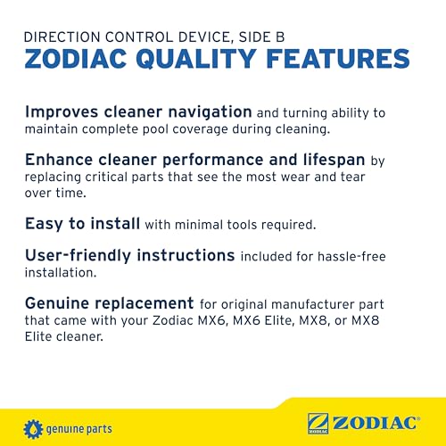 Zodiac Genuine Parts MX8 Direction Control Device Side B, R0524800