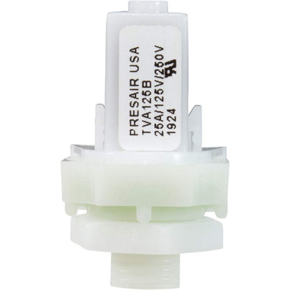 Senasys Air Switch, PresAir, SPDT, 9/16" Center Spout, 25A, Latching