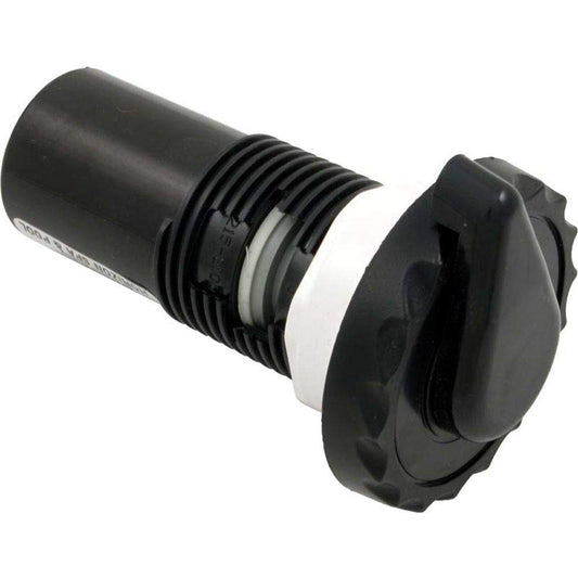 Waterway 660-3561 1" Top Scalloped Access Silent Air Control, Black