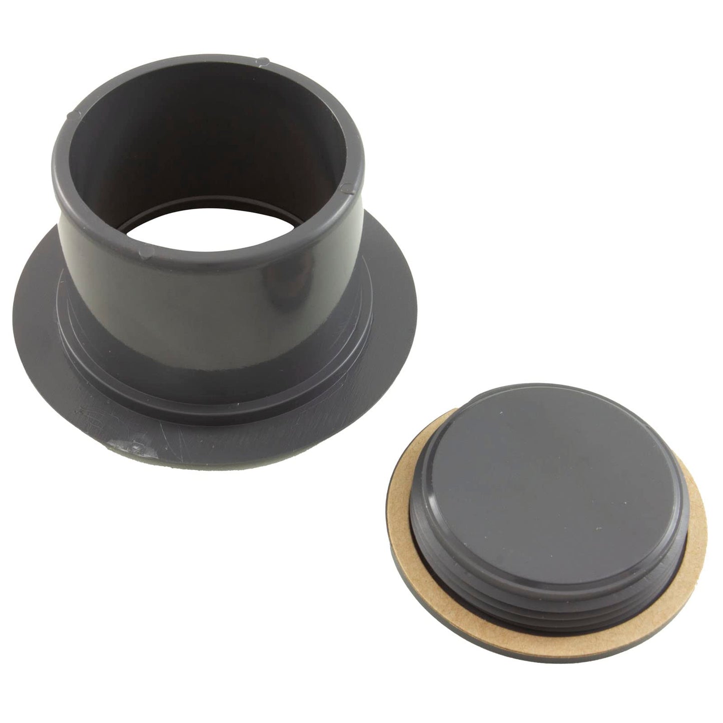 Volleyball Flange And Flush Cap Dark Gray