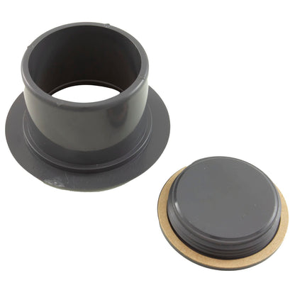 Volleyball Flange And Flush Cap Dark Gray