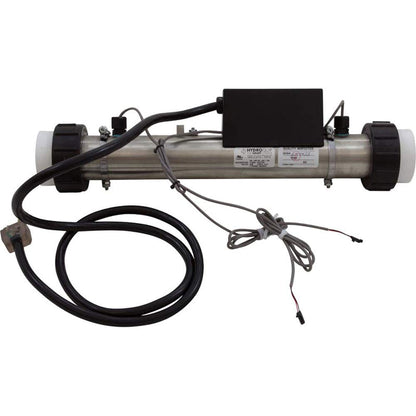Hydro Quip Heater, FloThru, PS-B Series M7, 15"x 2", 230v, 4kW, 60" Cord