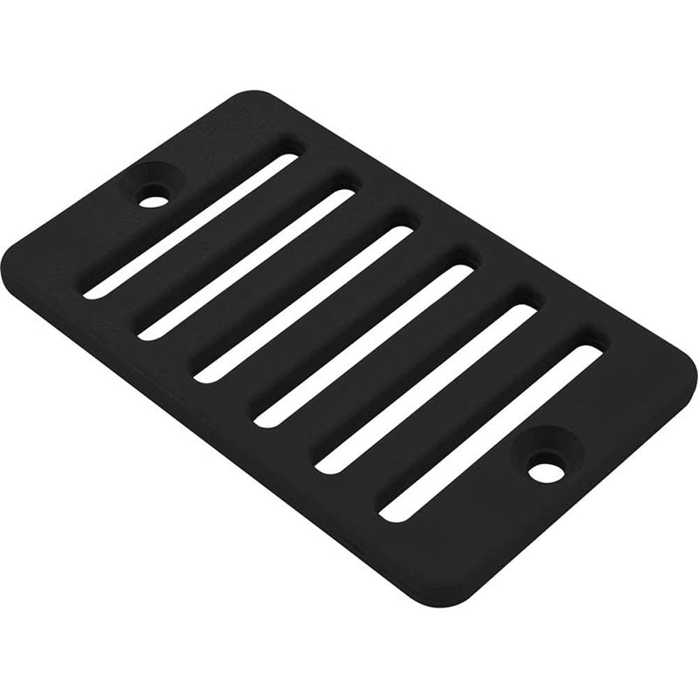 Waterway Deck Drain Grate 2 X 4 Black 642-2801