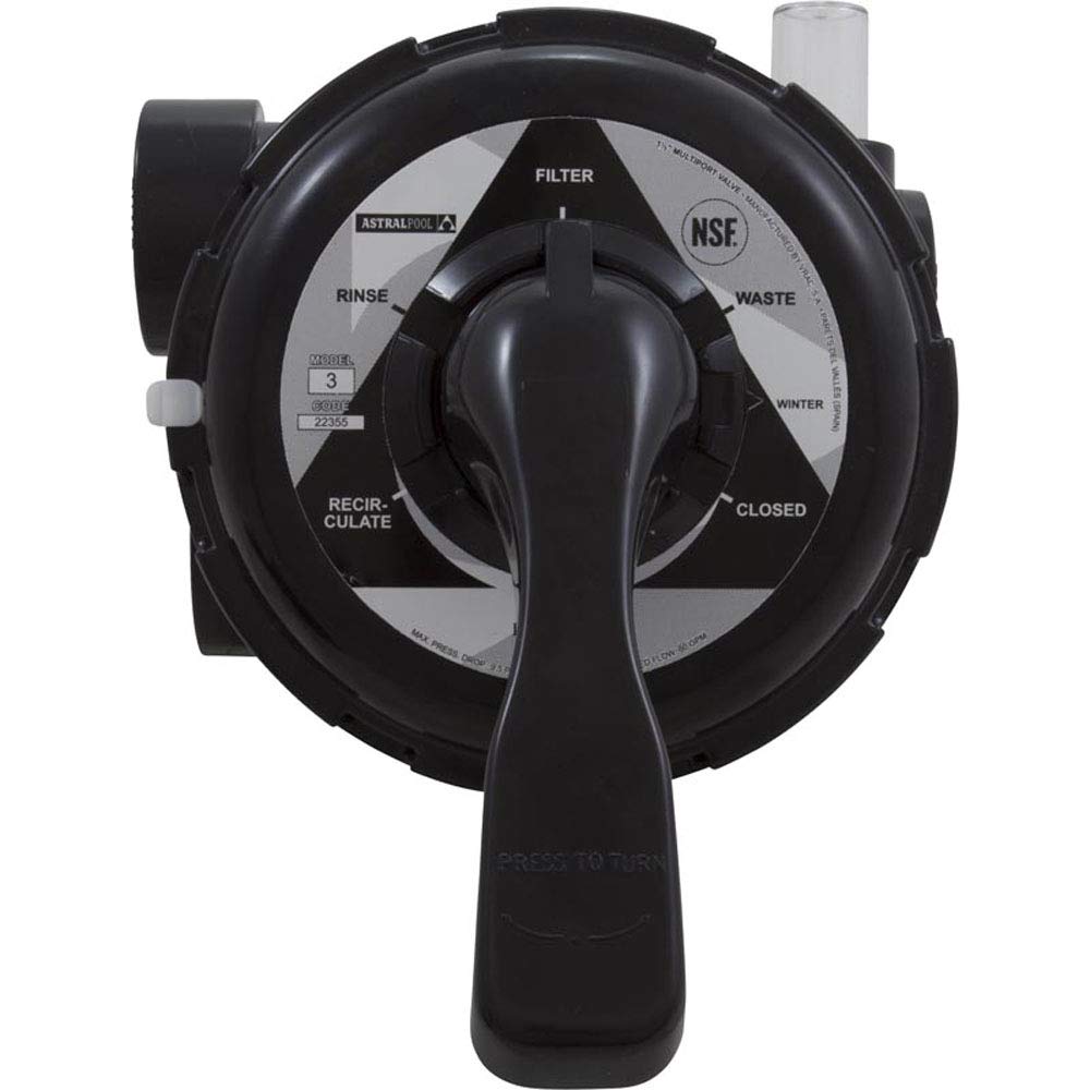 Astralpool Astral Multiport Valve Side Mount 1-1-2in. 22355