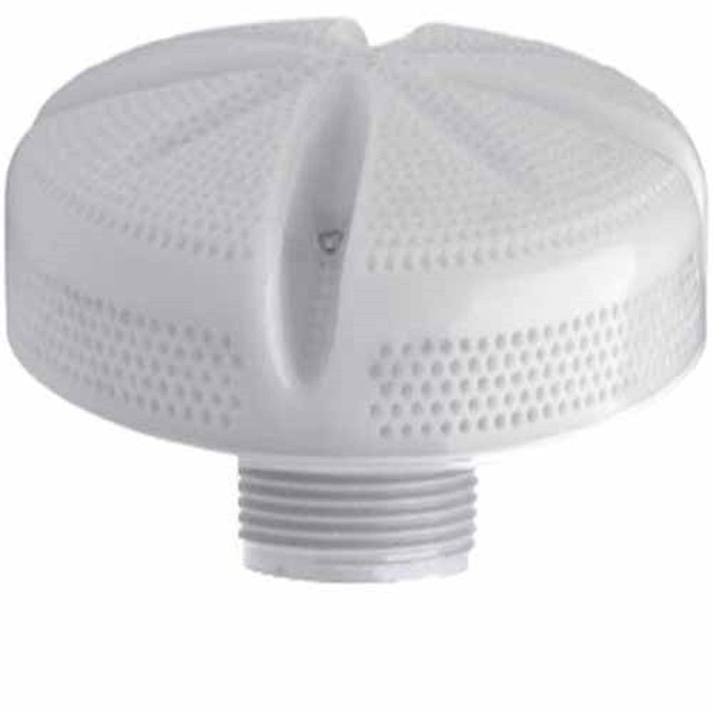 Waterway Plastics 640-8240 V Waterway 640-8240V 1.5" Threaded 6" Ultra Suction-White, Black