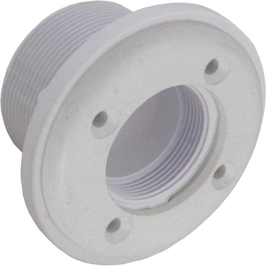 Pentair 542429 Threaded and Socket Standard Body Concrete Walled Vinyl Liner Return Pool Fitting, White