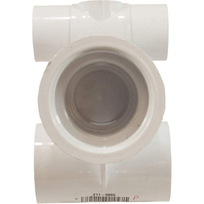 Waterway Plastics Poly Jet Body 1" X 1-1/2" W/Top Plug Hole