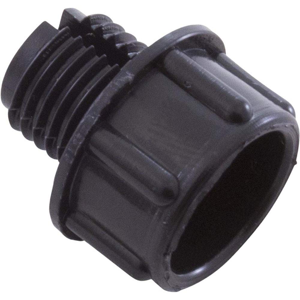 Waterway Plastics 806105125262 Air Bleed Plug in-Line/Top-Load 3/8" mpt Without O-Ring