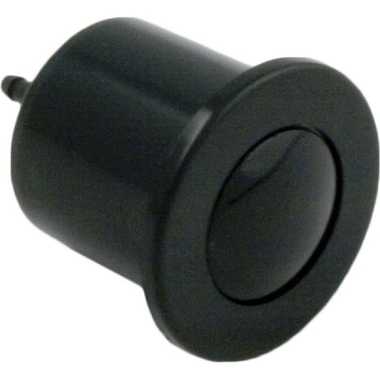 Herga Air Button, Microbore, Black 6434-0004