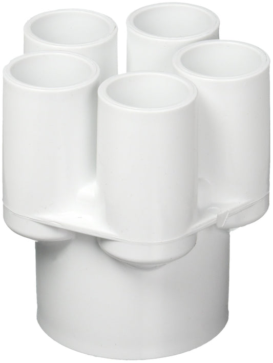 Waterway Plastics 806105119964 2" S X (5) 3/4" S Ports Manifold
