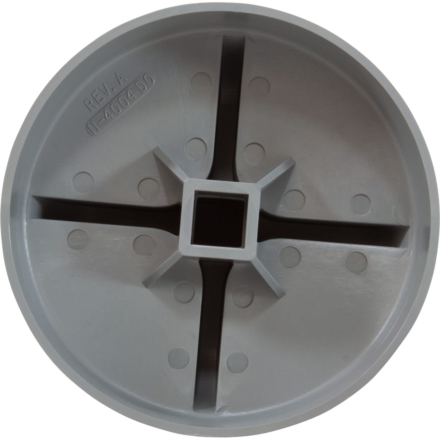 Knob, Dimension One Selector Valve, Skirted, Gray