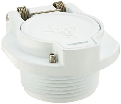 Custom Molded Products 25505-000-000 Vacuum Lock, 1.5-Inch, White