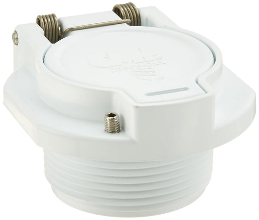 Custom Molded Products 25505-000-000 Vacuum Lock, 1.5-Inch, White