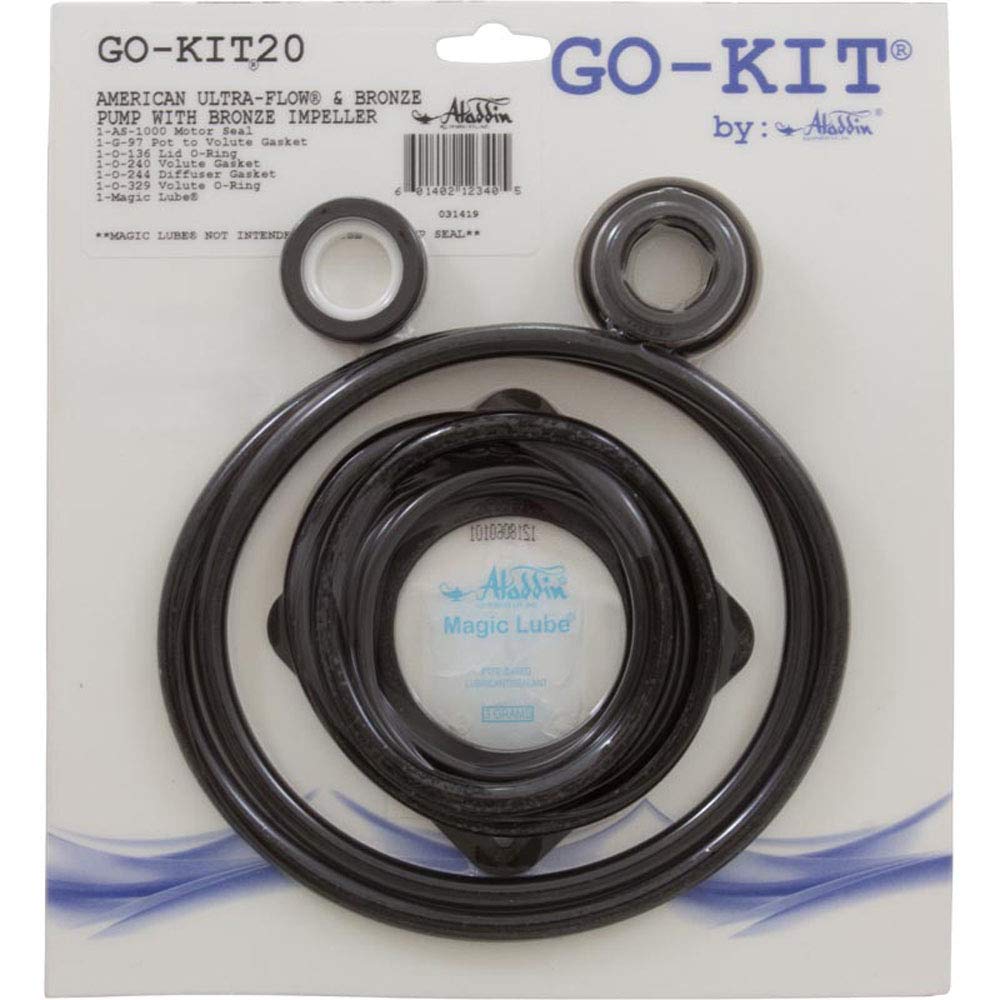 Aladdin Go-Kit 20, American Ultra-Flow/Bronze Pump