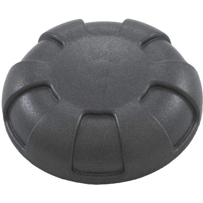 Waterway Plastics Six Spoke Knob Dark Gray