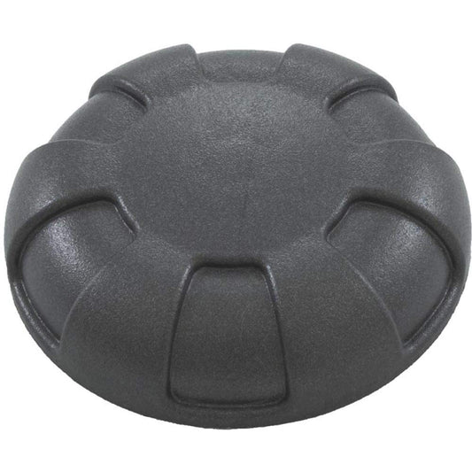 Waterway Plastics Six Spoke Knob Dark Gray