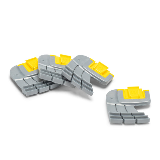 Zodiac Genuine Parts Cyclonic Srubbing Brushes R0714400, 4-Pack, Replace Dirty or Worn Brushes for Zodiac MX6, MX6 Elite, MX8, and MX8 Elite, Also Polaris MAXX, Atlas, and Atlas XT