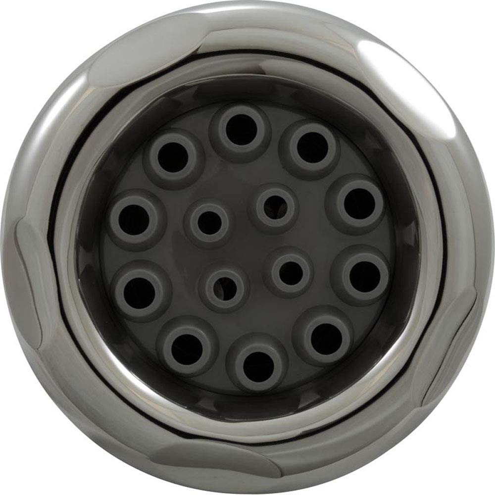 Custom Molded Products CMP Typhoon Internal, 500, 5in, Scalloped, 14 R'Ssage Pulsator, Classic Gray, Stainless 23452-712-900