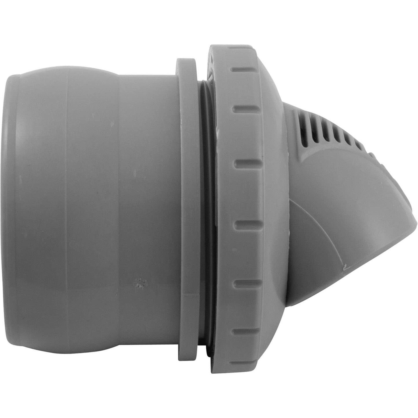 Inlet Fitting, Infusion Venturi, 2"s Self Align, Lt Gray