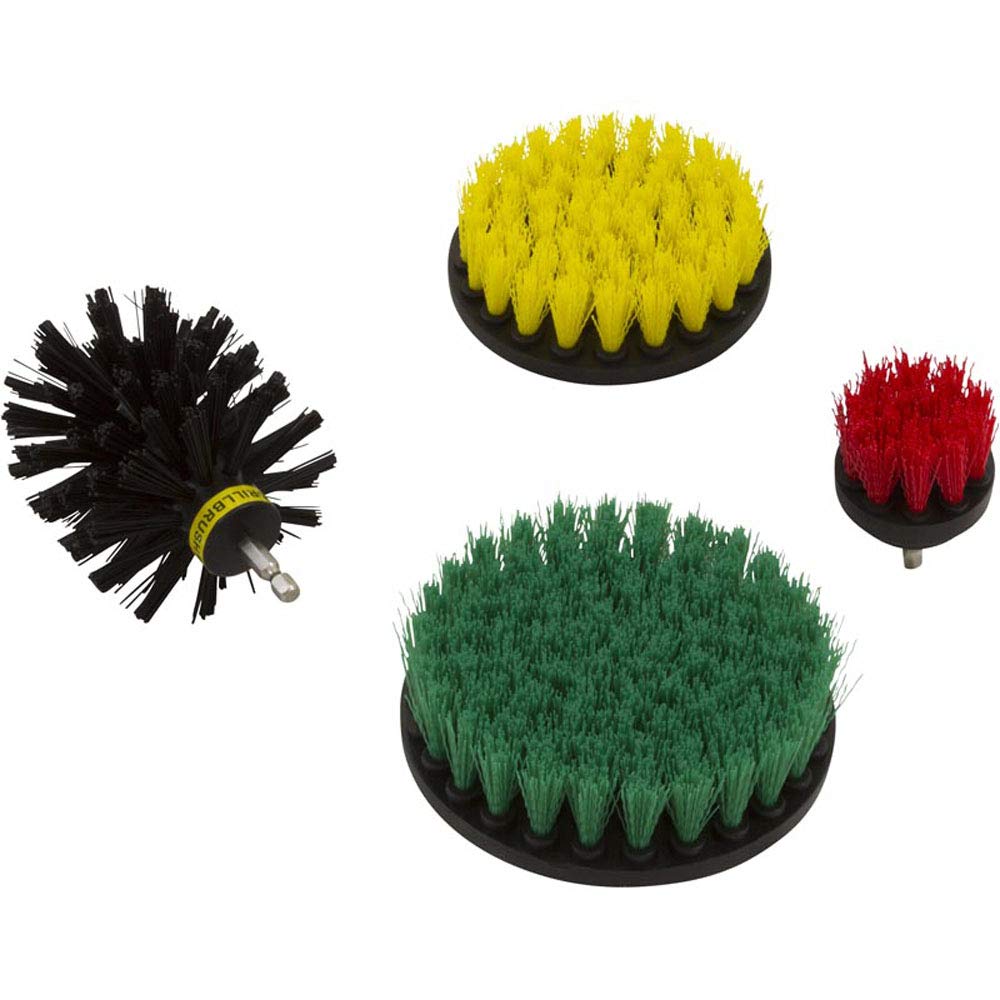 Useful Products S-G5Y4R2KO-QC-DB 4 Brushes Drill Brush Kit
