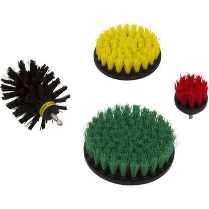 Useful Products S-G5Y4R2KO-QC-DB 4 Brushes Drill Brush Kit