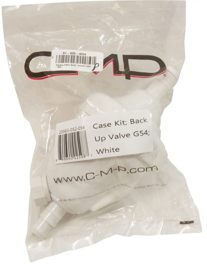 Custom Molded Products CMP Backup Valve Body, Generic G54, Wht 25563-052-054