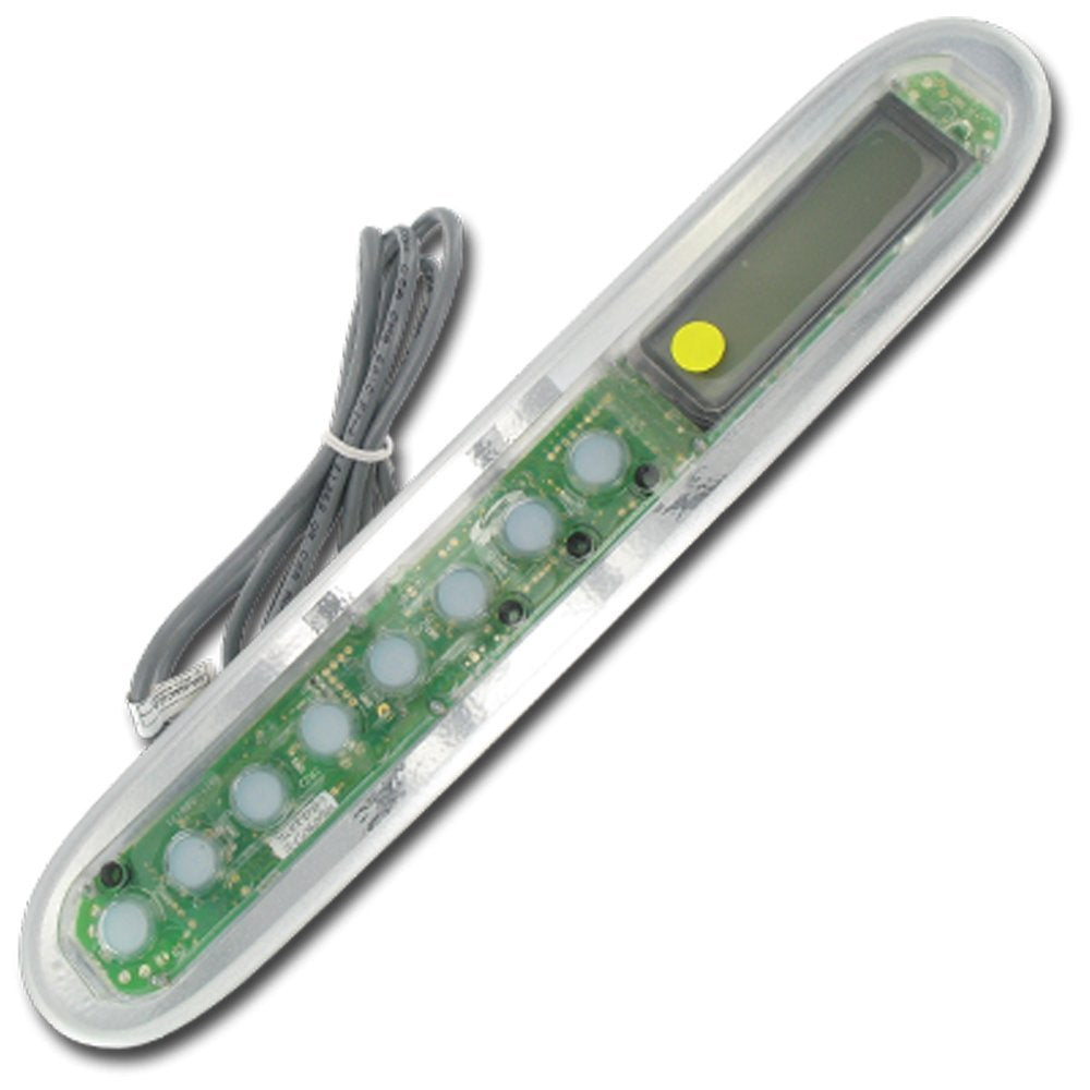 Dimension One Spas 7 Button Upper Control Panel MSPA-1, 01560-310