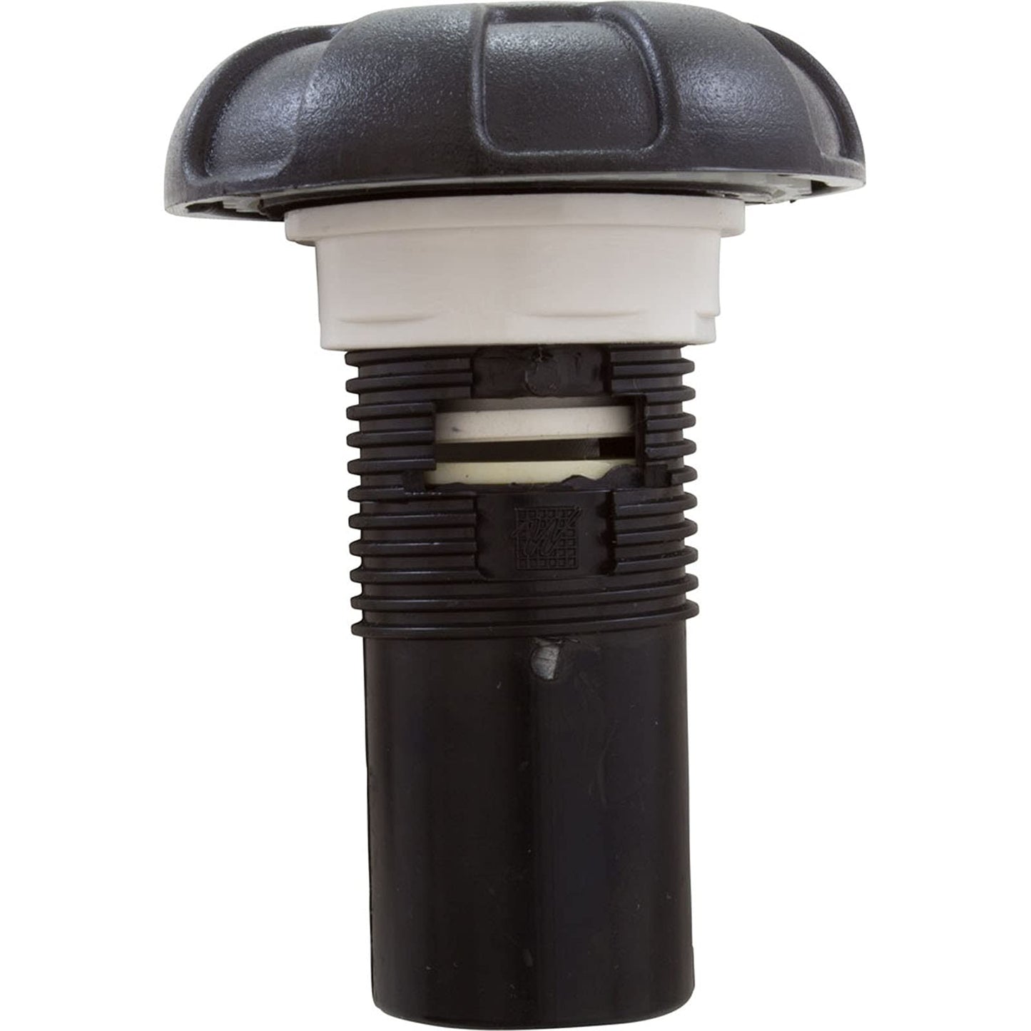 Waterway 1in. Top Access Air Control Valve 6 Spoke Design, Black 660-3511