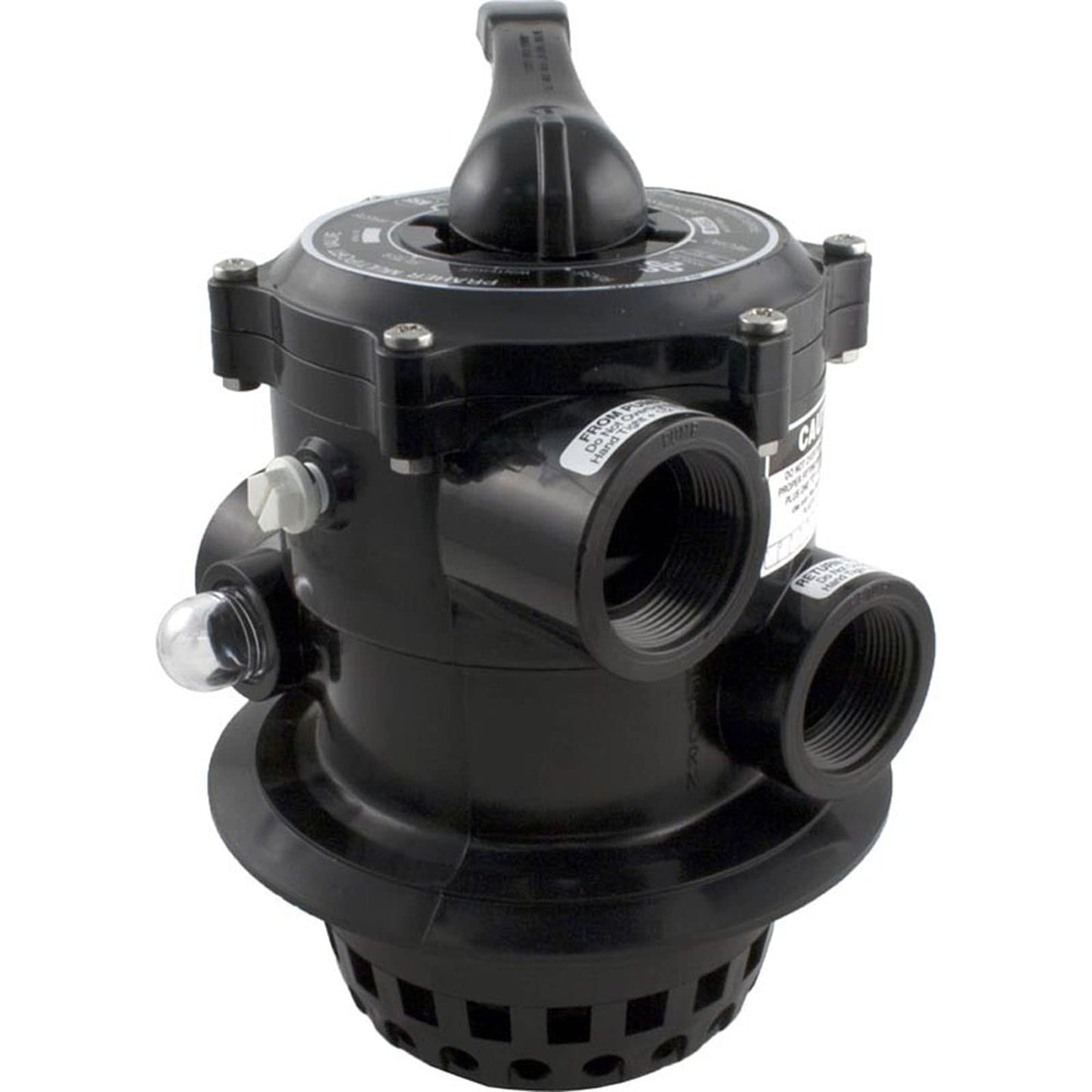 Praher TM-12-H8 1.5" Top-Mount Multiport Valve with 8" Clamp Flange