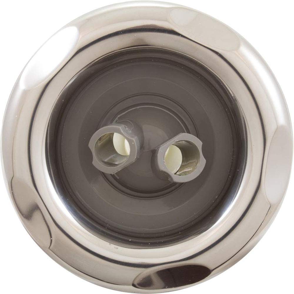 Custom Molded Products CMP Typhoon Internal, 500, 5in, Scalloped, Double Rotational, Classic Gray, Stainless 23452-312-900