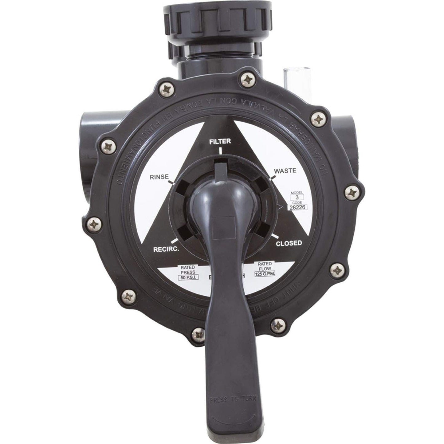 Astralpool Astral 2in. Side Mount Multiport Valve 28226
