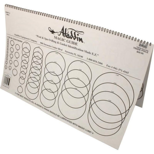 Aladdin Equipment Co Aladdin O-Ring Chart MG1