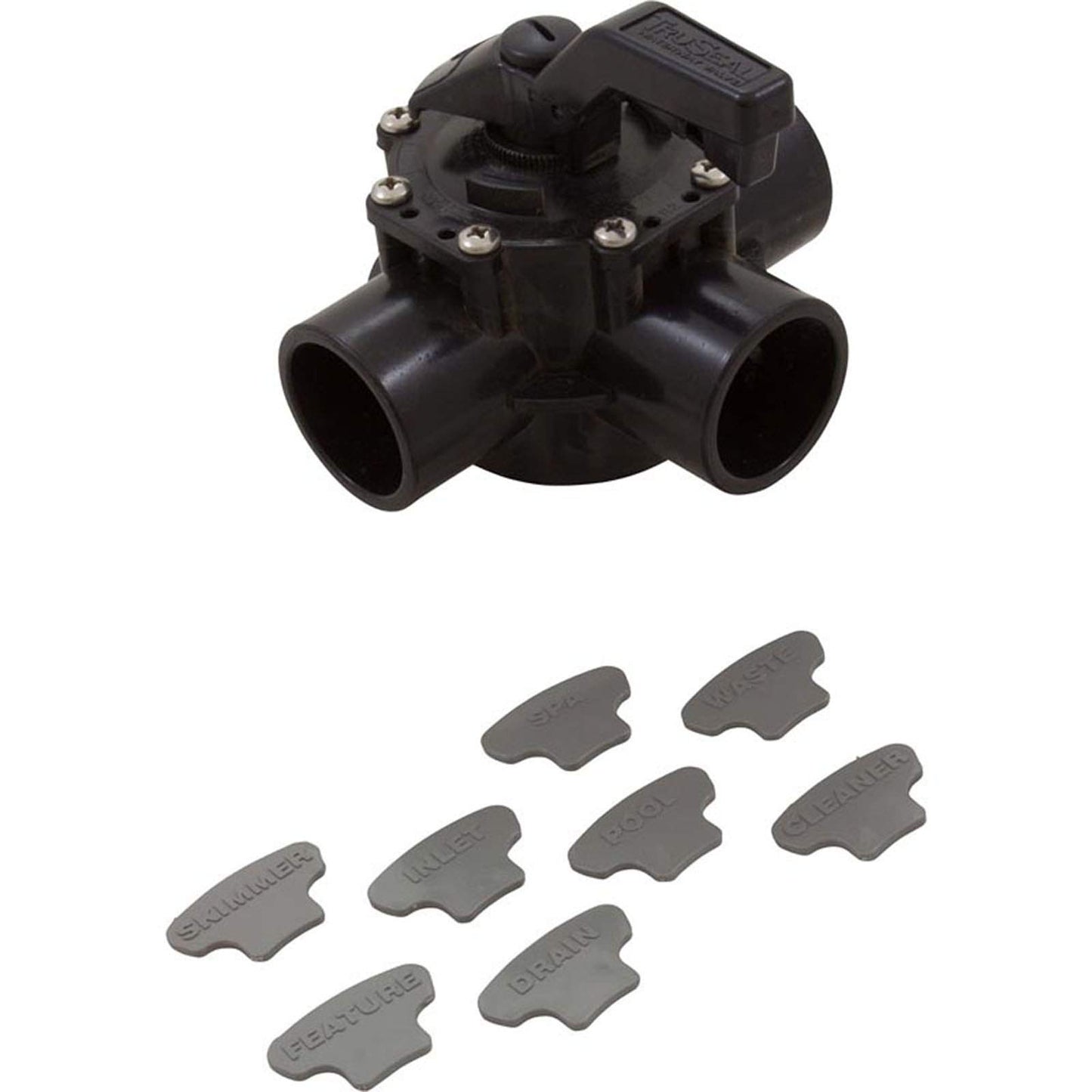 Waterway Tru Seal Valve 3-Way 1-1-2in. SL - 2in. SPG 600-7200-CPVC