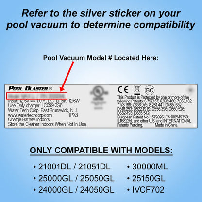 POOL BLASTER Genuine Replacement Xtreme Multilayer Filter Bag for Catfish Ultra, iVac 250, iVAC C2, Max, Volt and FX-4 Pool Vacuums by Water Tech