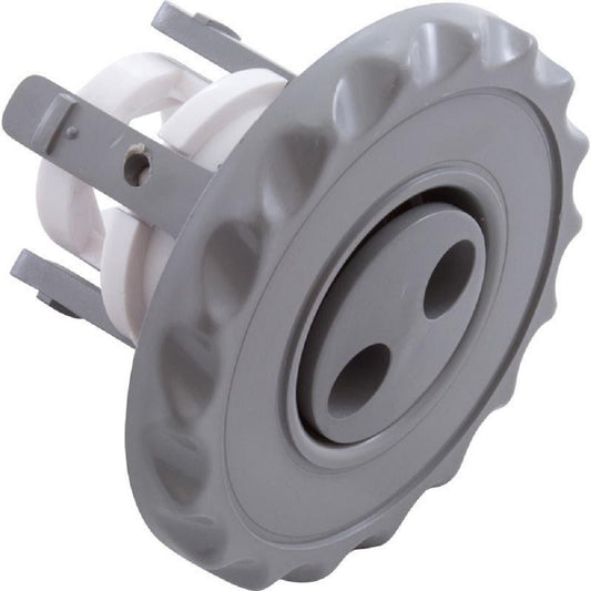 Waterway 224-1047 2.63" Deluxe Scallop Mini Pulsator Jet Internal - Gray