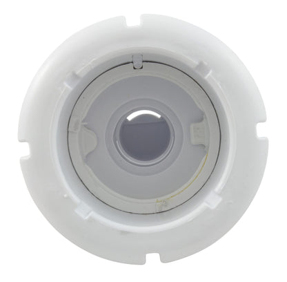 Wall Fitting, Waterway Mini Storm Gunite, Thread-In, White