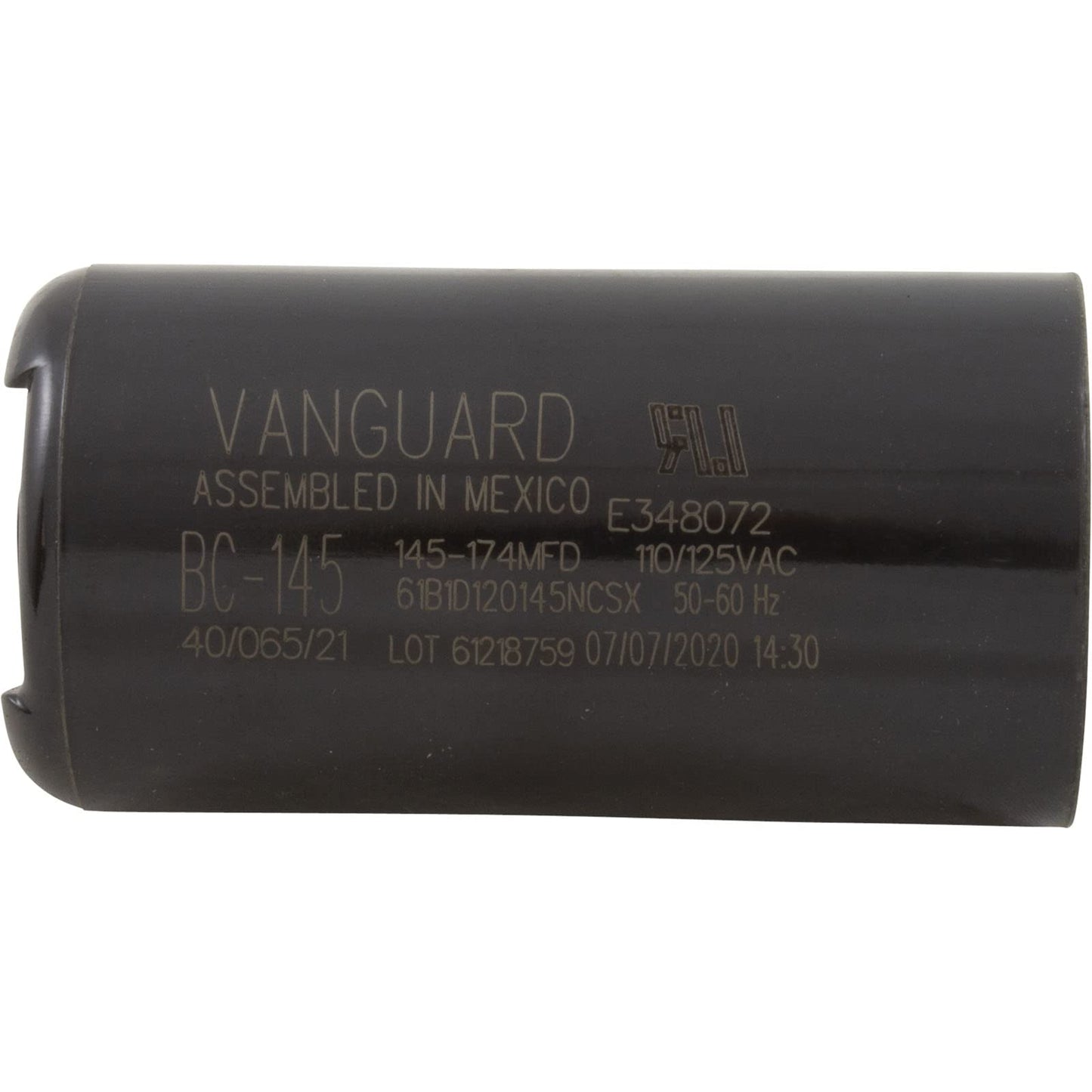 Vanguard BC-145, 145-174 MFD, 110-125VAC, Capacitor