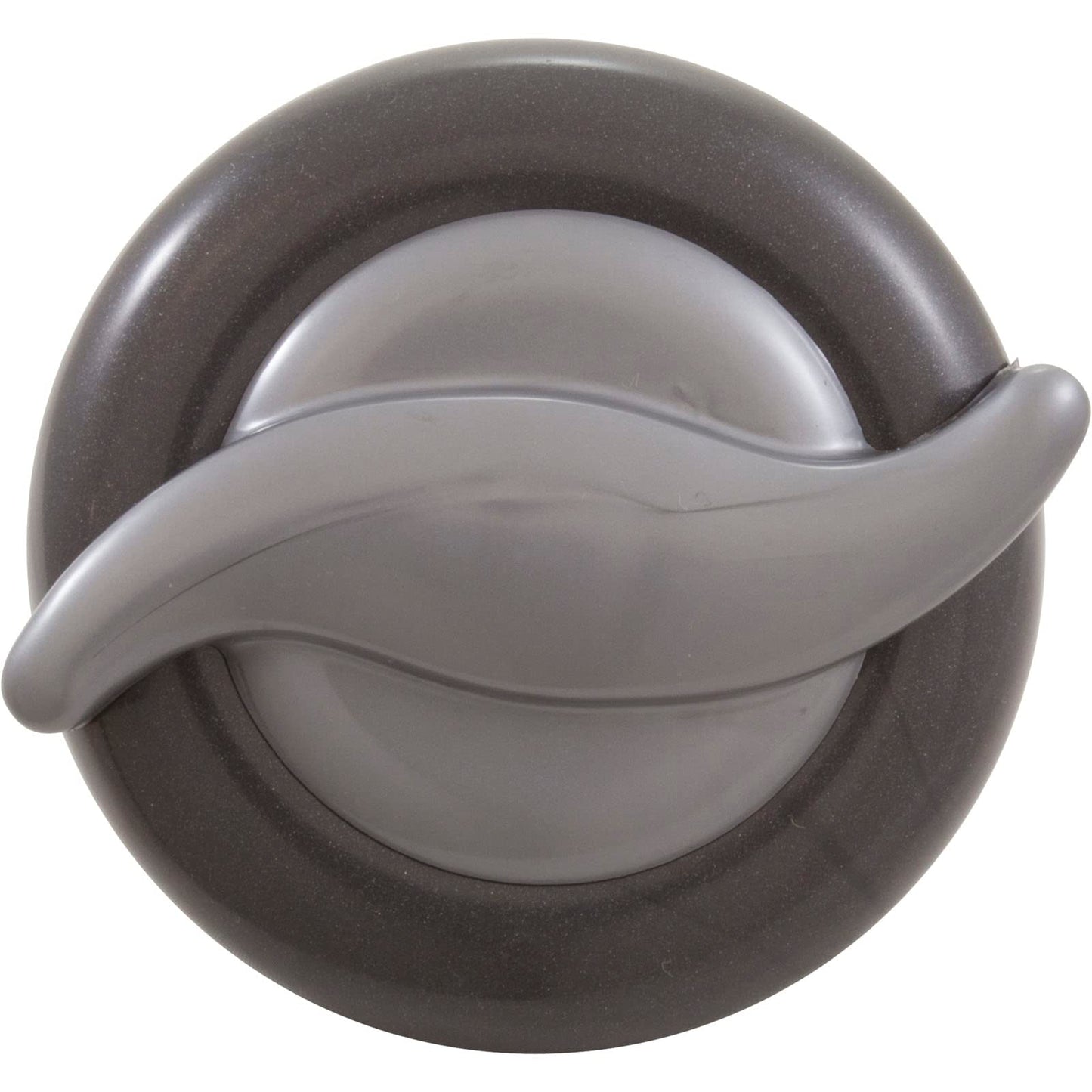Custom Molded Products 25093-107-000 Air Control, S Handle, 1" Slip, Graphite Gray, 2-3/4" Cap
