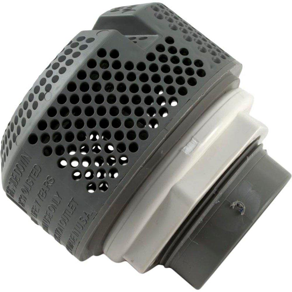 Waterway 640-3497 V Ultra Hi-Flo Tall Suction Assembly, Gray