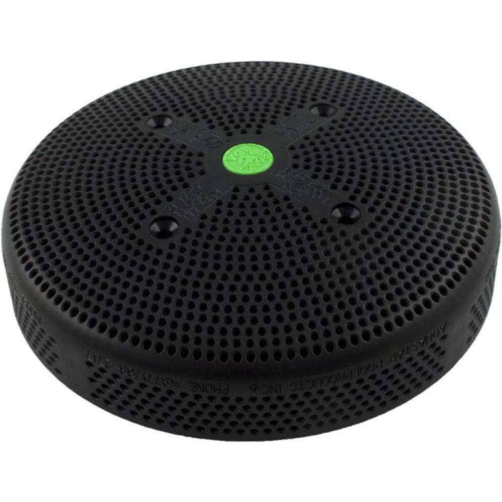 Horizon Spa & Pool Parts 6" Suction Outlet Cover, W/Stainless Screws(4) Hydroair Rplcmt, Black 6HPHA102