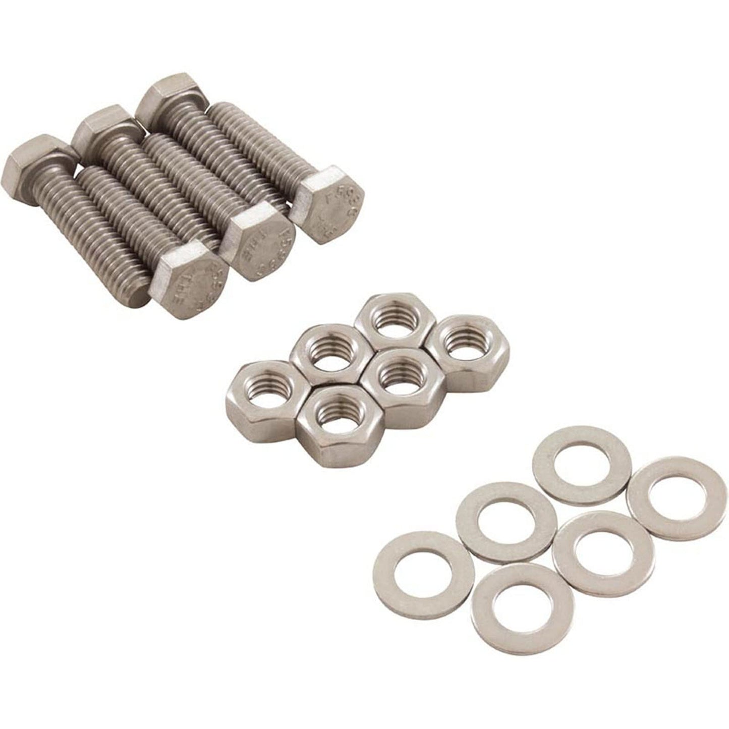 Zodiac Pool Systems R0536900 Bolts with Washers and Nuts for Swimming Pool