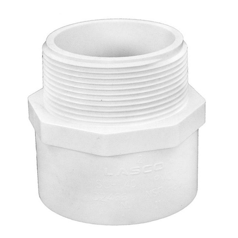 LASCO FITTINGS INC 436-020 2" MALE ADAPTER