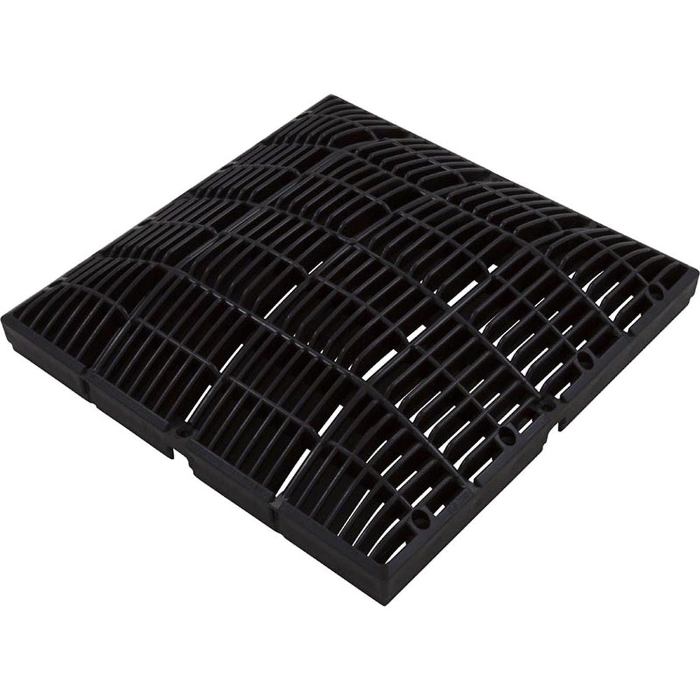 Waterway 642-4721 V 12" x 12" Square VGB Main Drain Grate 642-4721V - Black